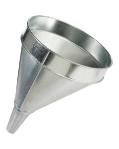 Delphos Heavy-Duty 6 Qt. Galvanized Steel Funnel with Side Spout