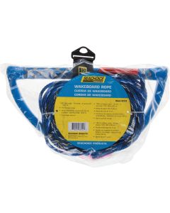 Seachoice 65 Ft. L 3-Section Wakeboard Ski Rope w/15 In. Handle