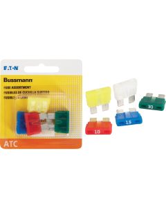 Bussmann ATC Blade Fuse Assortment (5-Pack)