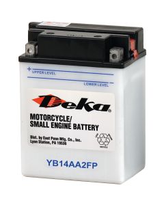 Deka 12-Volt 190 CCA Powersport Battery, Left Front Positive Terminal