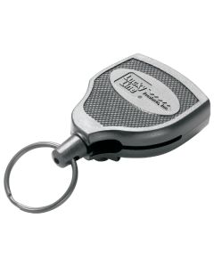 Lucky Line Key Bak Clip-On 48 In. Chrome Retractable Key Chain