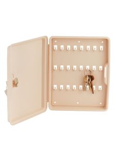 Lucky Line Lockable Polypropylene 8-1/2 In. Key Cabinet