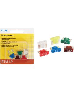 Bussmann ATM Low Profile Mini Fuse Assortment (6-Piece)