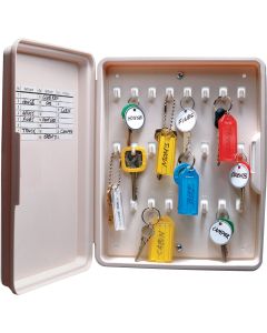 Lucky Line Non-Lockable Polypropylene 8-1/2 In. Key Cabinet