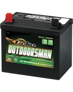 Deka Outdoorsman 12-Volt Lawn & Garden 230 CCA Small Engine Battery, Left Front Positive Terminal