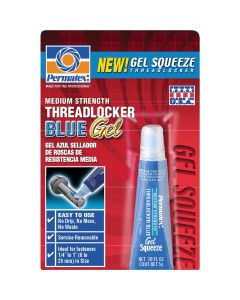 PERMATEX 0.2 Oz. Blue Medium Strength Gel Squeeze Threadlocker