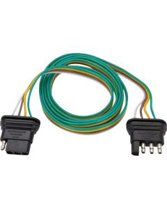 TowSmart 60 In. 18 Ga. 4-Way Flat Loop Connector Trailer Light Wiring Kit