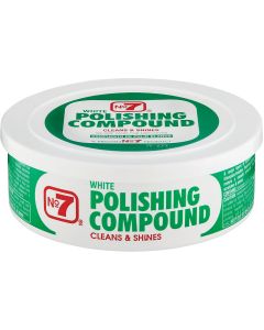 NO. 7, 10 Oz. Paste White Polishing Compound