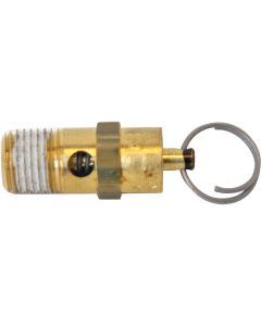 Campbell Hausfeld 1/4 In. MNPT 140 psi Safety Valve