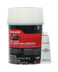 3M Bondo Qt. Original Body Filler with Hardener