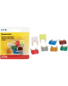 Bussmann ATM Mini Blade Fuse Assortment (8-Pack)