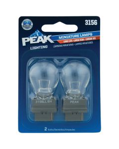 PEAK 3156 12.8V Mini Incandescent Automotive Bulb (2-Pack)