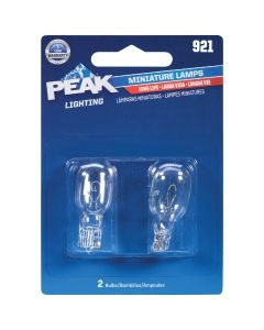 PEAK 921 12.8V Mini IncandescentAutomotive Bulb (2-Pack)