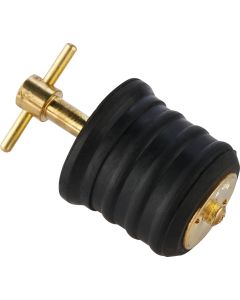 Seachoice 1-1/4 In. Twist Brass Drain Plug