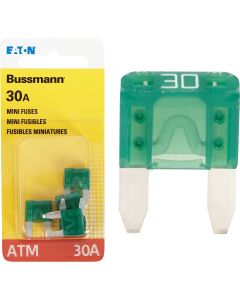 Bussmann 30-Amp 32-Volt ATM Blade Mini Automotive Fuse (5-Pack)