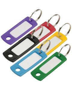 Lucky Line Flexible Plastic Tag 2 In. I.D Key Tag