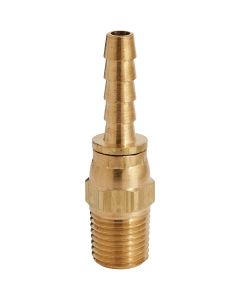 Milton Full Swivel 1/4 In. MPT x 1/4 In. Swivel Brass Plug