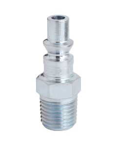 Milton 1/4 In. MPT Steel-Plated A-Style Plug