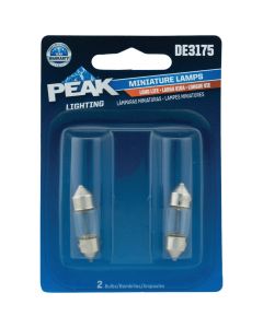 PEAK DE3175 13V Mini Incandescent Automotive Bulb (2-Pack)