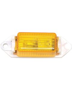 Peterson Rectangle 12 V. Amber Clearance Light