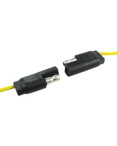 Seachoice 2-Pole 6V, 12V, & 24V 12 In. Line Connector