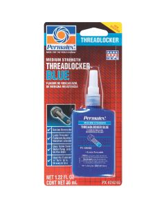 PERMATEX 1.22 Oz. Blue Medium Strength Threadlocker