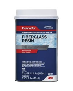 3M Bondo 0.9 Qt. All-Purpose Fiberglass Resin w/Hardener