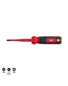 Image of Milwaukee 4-in-1 1000V Insulated Slim Tip Multi-Bit Screwdriver