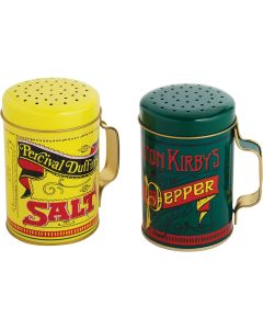 Norpro 10 Oz. Tin Nostalgic Salt & Pepper Shaker Set