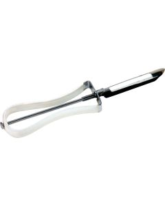 Norpro Stainless Steel Peeler with Non-slip PVC Coated Handle