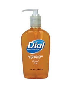 Dial Professional 7.5 Oz. Gold Antimicrobial Liquid Hand Soap