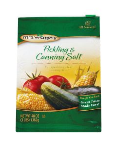 Mrs. Wages 48 oz. Canning & Pickling Salt