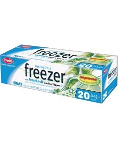 Presto 1 Qt. Reclosable Double Zipper Freezer Bag (20 Count)