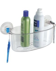 iDesign Power Lock Suction Shower Basket