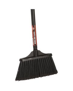 O-Cedar MaxiClean 10 In. W. x 37 In. L. Metal Handle Angle Lobby Household Broom