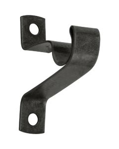 Kenney Black 7/16 In. Cafe Rod Bracket (2-Pack)