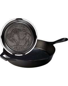 Lodge Buffalo Nickel 10.25 Oz. Cast Iron Skillet