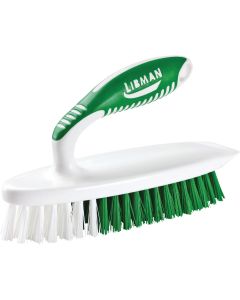 Libman Easy-Grip 4.75 In. Polymer Sanoprene Bristle Rubber Grip Scrub Brush