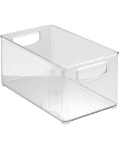 iDesign Kitchen Binz 6 In. x 10 In. x 5 In. Clear Drawer Organizer Tray