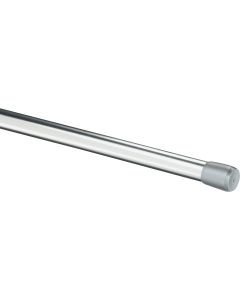 Kenney Carlisle 28 In. To 48 In. 5/8 In. Spring Tension Rod, Silver