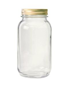 Anchor Hocking 1 Qt. Home Canning Jar w/Metal Lids & Bands (12-Count)