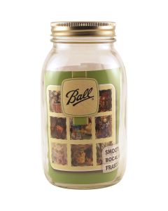 Ball 1 Quart Regular Mouth Smooth-Sided Silver Lid Canning Jar