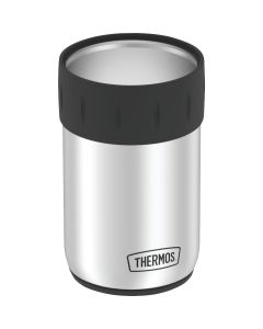 Thermos 12 Oz. Silver Stainless Steel Insulated Drink Holder