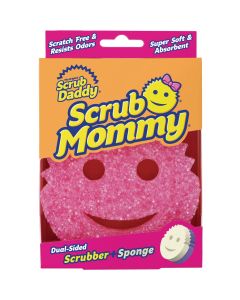 Scrub Mommy 6 In. x 4.125 In. Dual Sided Purple Scrub Sponge