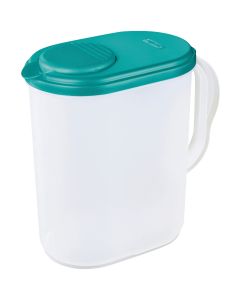 Sterilite UltraSeal 1 Gal. Frosted Plastic Pitcher with Pivot Top Spout