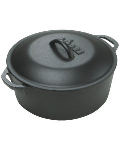 Lodge 5 Qt. Dutch Oven with Cast Iron Lid