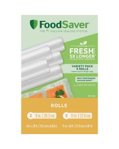 FoodSaver Make Your Own Vacuum Sealer Bags (5-Pack)