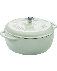 Lodge 6 Qt. White Enamel Dutch Oven