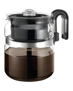 Medelco 8 Cup Glass Stovetop Coffee Percolator