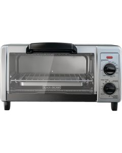 Black & Decker 4-Slice Stainless Steel Toaster Oven